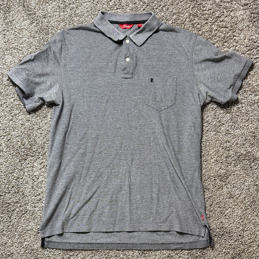 Izod Classic Gray Polo Shirt